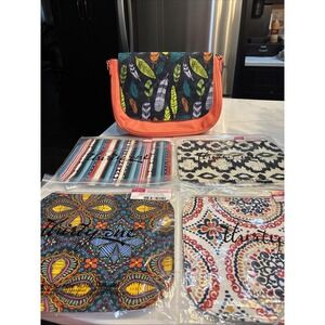 Thirty-One Studio 31 Classic Skirt Purse With 5 Total Skirts. No Strap For Purse